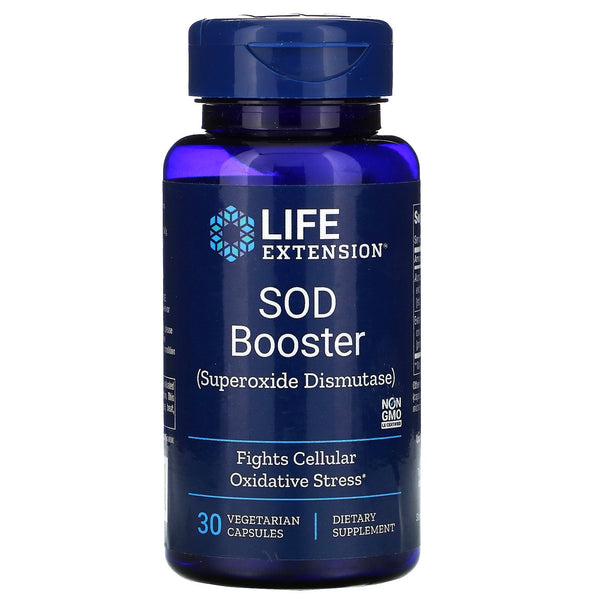 Life Extension, SOD Booster, 30 Vegetarian Capsules - The Supplement Shop