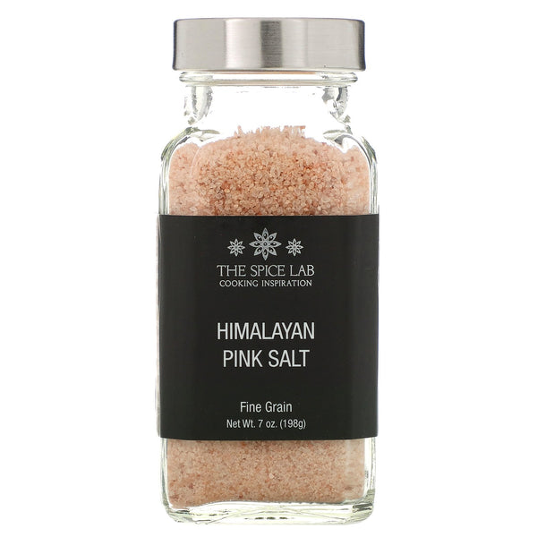 The Spice Lab, Himalayan Pink Salt, Fine Grain, 7 oz (198 g) - The Supplement Shop