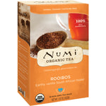 Numi Tea, Organic Tea, Herbal Teasan, Rooibos, Caffeine Free, 18 Tea Bags, 1.52 oz (43.2 g) - The Supplement Shop
