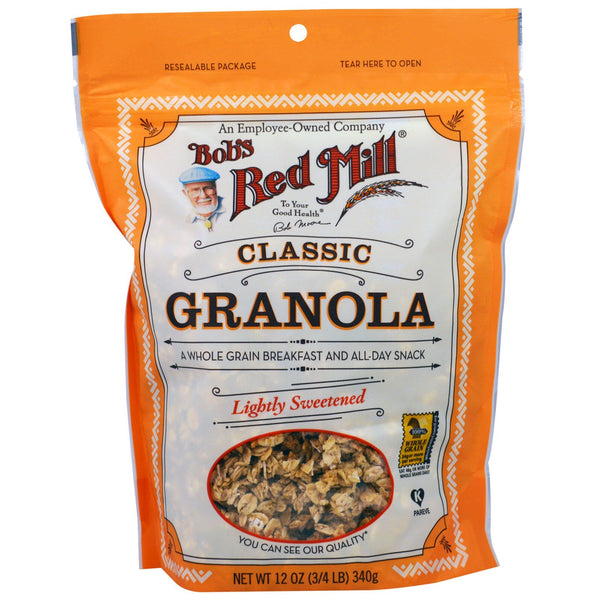 Bob's Red Mill, Classic Granola, Lightly Sweetened, 12 oz (340 g) - The Supplement Shop