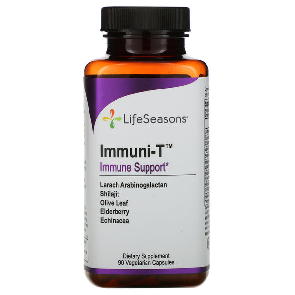 LifeSeasons, Immuni-T, 90 Vegetarian Capsules - The Supplement Shop