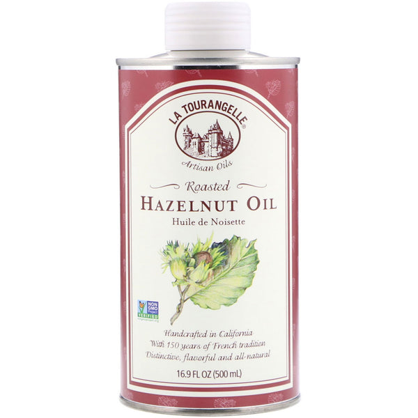 La Tourangelle, Roasted Hazelnut Oil, 16.9 fl oz (500 ml) - The Supplement Shop