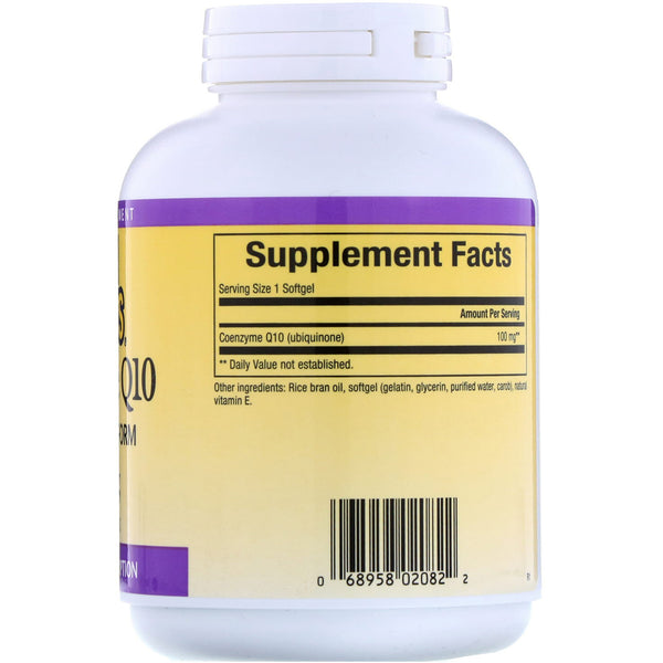 Natural Factors, Coenzyme Q10, 100 mg, 240 Softgels - The Supplement Shop