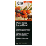 Gaia Herbs, Plant Force Liquid Iron, 8.5 fl oz (250 ml) - The Supplement Shop