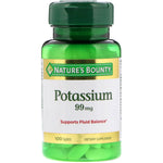 Nature's Bounty, Potassium, 99 mg, 100 Caplets - The Supplement Shop
