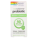 Solaray, Mycrobiome Probiotic Weight Formula, 50 Billion, 30 Enteric VegCaps - The Supplement Shop