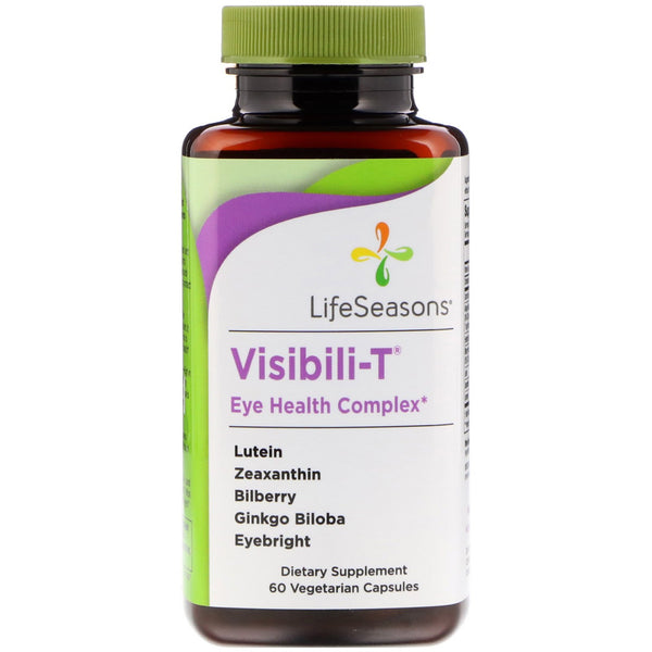 LifeSeasons, Visibili-T, Eye Health Complex, 60 Vegetarian Capsules - The Supplement Shop