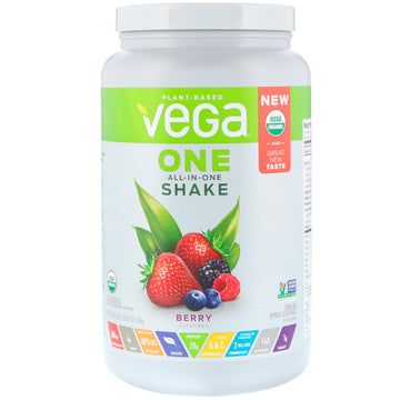 Vega, One, All-In-One Shake, Berry, 1.51 lbs (688 g)