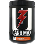 Universal Nutrition, Carb Max, Replenish Glycogen & Electrolytes, Orange, 1.39 lb (632 g) - The Supplement Shop