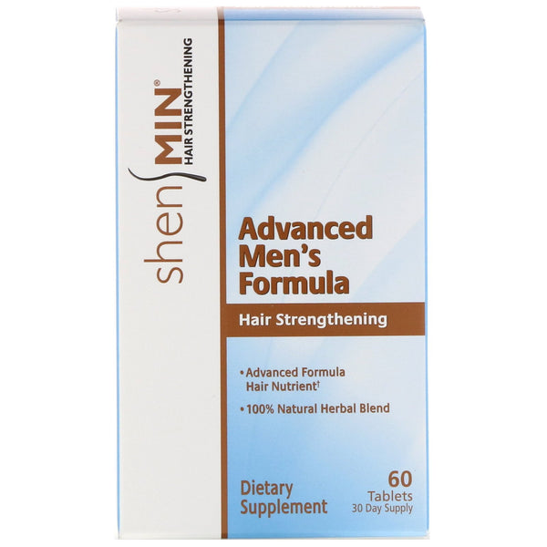 Natrol, Shen Min, Advanced Men's Hair Strengthening Formula, 60 Tablets - The Supplement Shop