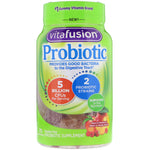 VitaFusion, Probiotic, Natural Raspberry, Peach & Mango Flavor, 70 Gummies - The Supplement Shop