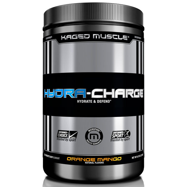 Kaged Muscle, Hydra Charge, Orange Mango, 9.73 oz (276 g) - The Supplement Shop