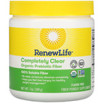 Renew Life, Completely Clear Organic Prebiotic Fiber, 7 oz (198 g) - The Supplement Shop