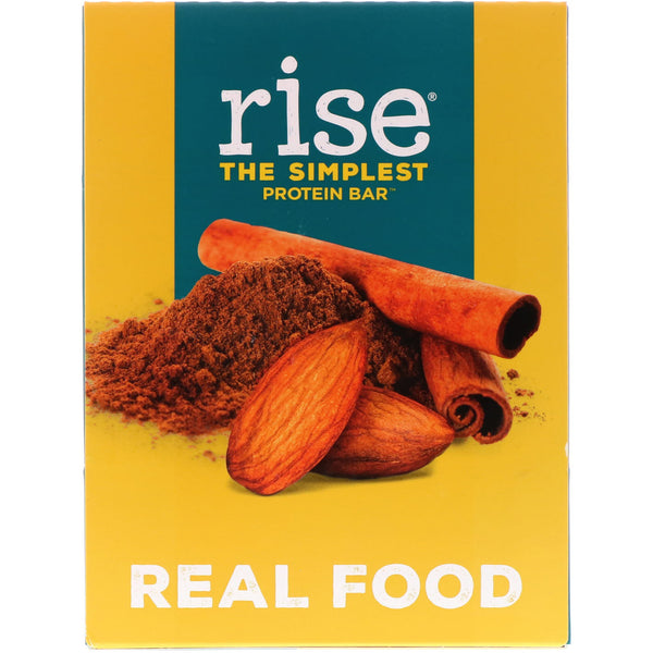 Rise Bar, Protein Bar, Snicker Doodle, 12 Bars, 2.1 oz (60 g) Each - The Supplement Shop