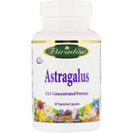 Paradise Herbs, Astragalus, 60 Vegetarian Capsules - The Supplement Shop