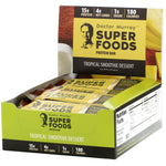 Dr. Murray's, Superfoods Protein Bars, Tropical Smoothie Dessert, 12 Bars, 2.05 oz (58 g) Each - The Supplement Shop