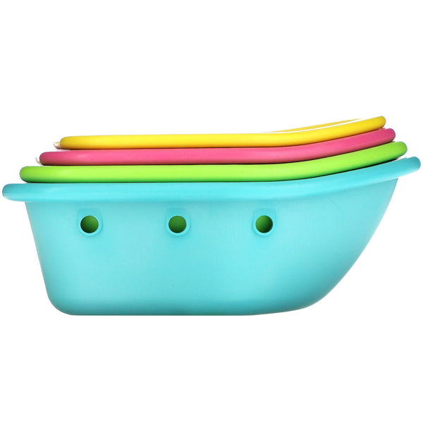 Green Sprouts, Sprout Ware Floating Boats, 6+ Months, Multicolor, 4 Count - The Supplement Shop