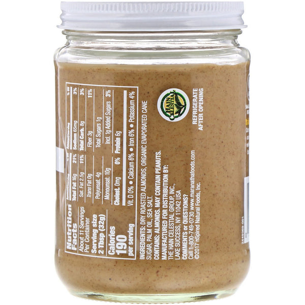 MaraNatha, Almond Butter, Crunchy, 12 oz (340 g) - The Supplement Shop