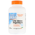 Doctor's Best, NAC Detox Regulators, 180 Veggie Caps - The Supplement Shop