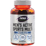Now Foods, Sports, Men's Active Sports Multi, 180 Softgels - The Supplement Shop