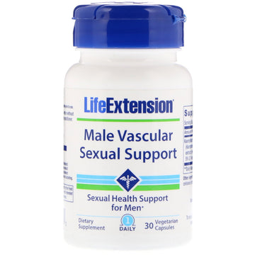 Life Extension, Male Vascular Sexual Support, 30 Vegetarian Capsules
