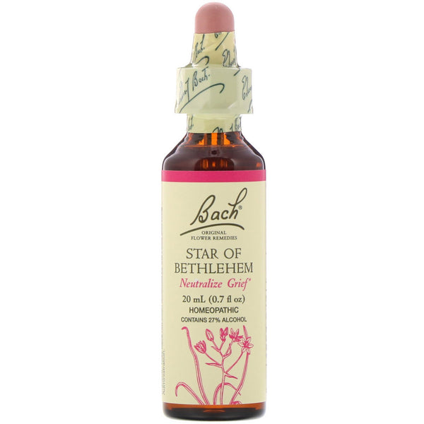 Bach, Original Flower Remedies, Star of Bethlehem, 0.7 fl oz (20 ml) - The Supplement Shop