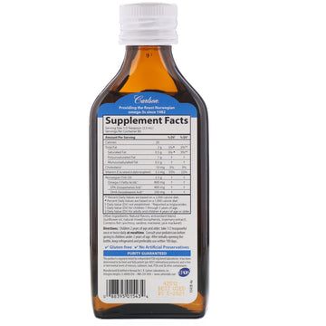 Carlson Labs, Kid's, Norwegian, The Very Finest Fish Oil, Natural Lemon Flavor, 800 mg, 6.7 fl oz (200 ml)