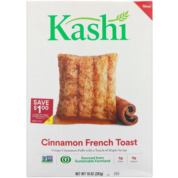 Kashi, Cinnamon French Toast Cereal, 10 oz (283 g)