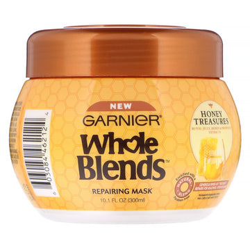 Garnier, Whole Blends, Repairing Mask, Honey Treasures, 10.1 fl oz (300 ml)