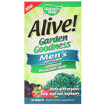 Nature's Way, Alive! Garden Goodness, Men's Multivitamin, 60 Tablets - The Supplement Shop