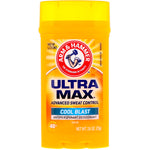 Arm & Hammer, UltraMax, Solid Antiperspirant Deodorant, for Men, Cool Blast, 2.6 oz (73 g) - The Supplement Shop