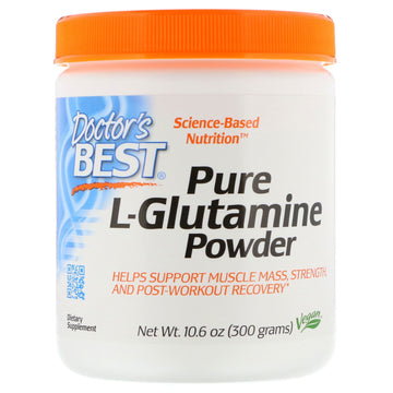 Doctor's Best, Pure L-Glutamine Powder, 10.6 oz (300 g)
