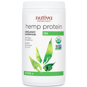 Nutiva, Organic Hemp Protein, 16 oz (454 g)