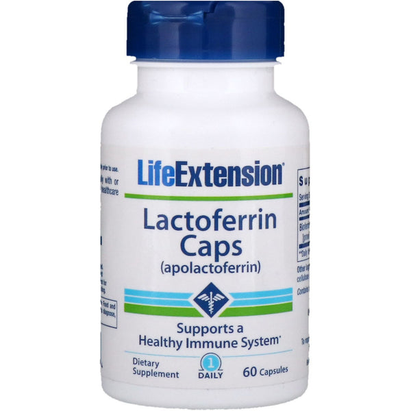 Life Extension, Lactoferrin Caps, 60 Capsules - The Supplement Shop