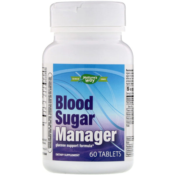 Nature's Way, Blood Sugar Manager, 60 Tablets - The Supplement Shop