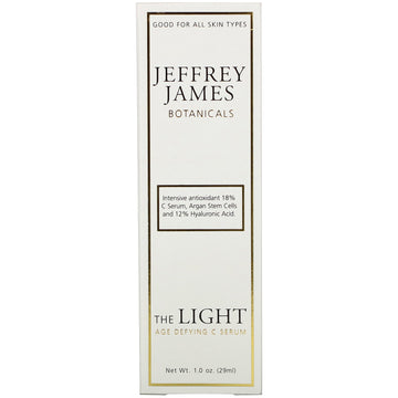 Jeffrey James Botanicals, The Light Age Defying C Serum, 1.0 oz (29 ml)