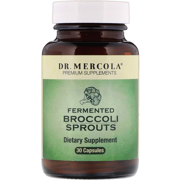 Dr. Mercola, Fermented Broccoli Sprouts, 30 Capsules - The Supplement Shop