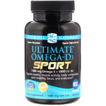 Nordic Naturals, Ultimate Omega-D3 Sport, 1,000 mg, 60 Soft Gels - The Supplement Shop