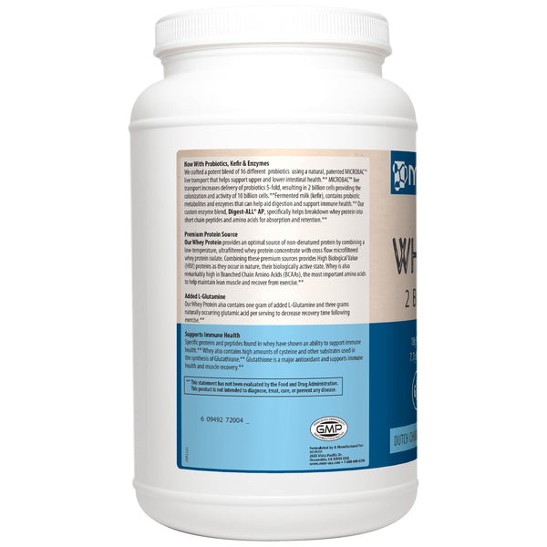 MRM, Natural Whey Protein, 2 Billion Probiotics, Dutch Chocolate, 2.02 lbs (917 g) - The Supplement Shop