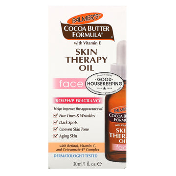Palmer's, Cocoa Butter Formula, Skin Therapy Oil, Face, Rosehip Fragrance, 1 fl oz (30 ml)