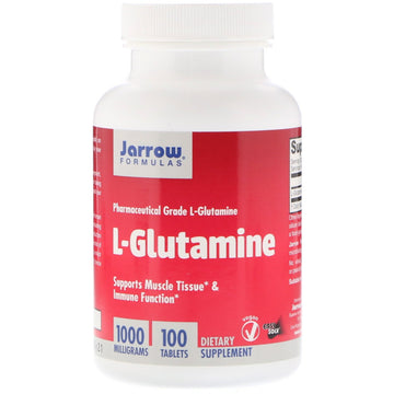 Jarrow Formulas, L-Glutamine, 1000 mg, 100 Tablets