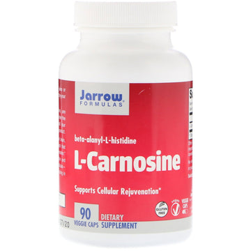 Jarrow Formulas, L-Carnosine, 90 Veggie Caps