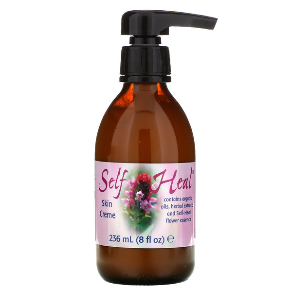 Flower Essence Services, Self Heal Skin Creme, 8 fl oz (236 ml) - The Supplement Shop