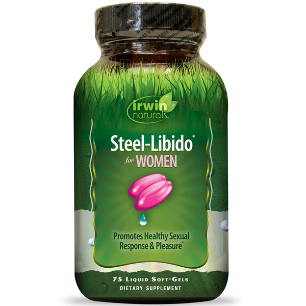 Irwin Naturals, Steel-Libido for Women, 75 Liquid Soft-Gels - The Supplement Shop