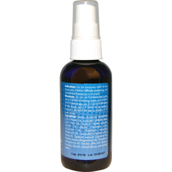 NatraBio, Sore Throat Spray, Temporarily Relieve, 4 fl oz (120 ml) - The Supplement Shop