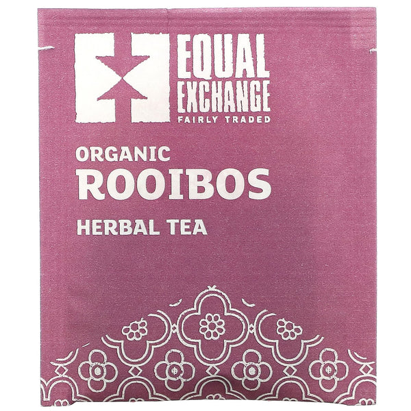 Equal Exchange, Organic Rooibos, Herbal Tea, 20 Tea Bags, 1.41 oz (40 g) - The Supplement Shop