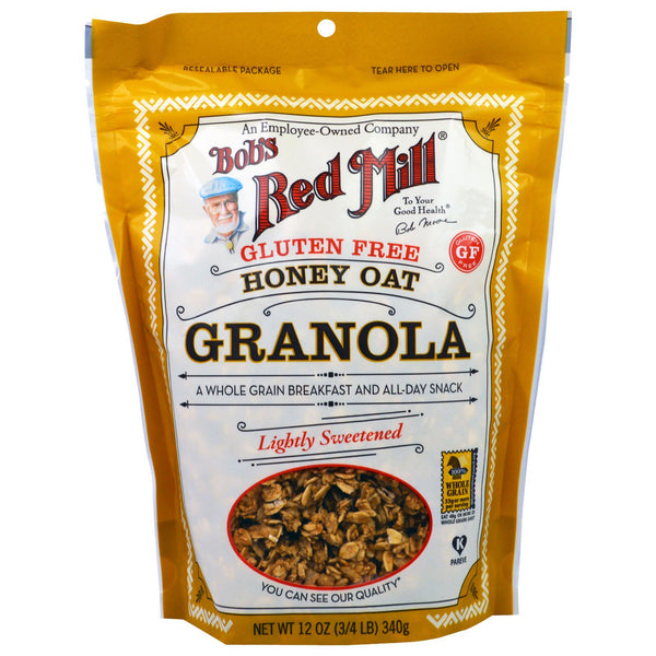 Bob's Red Mill, Honey Oat Granola, Gluten Free, 12 oz (340 g) - The Supplement Shop