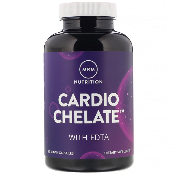 MRM, Cardio Chelate with EDTA, 180 Vegan Capsules - The Supplement Shop
