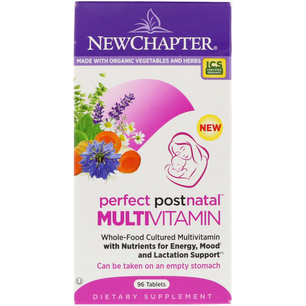 New Chapter, Perfect Postnatal Multivitamin, 96 Vegetarian Tablets - The Supplement Shop