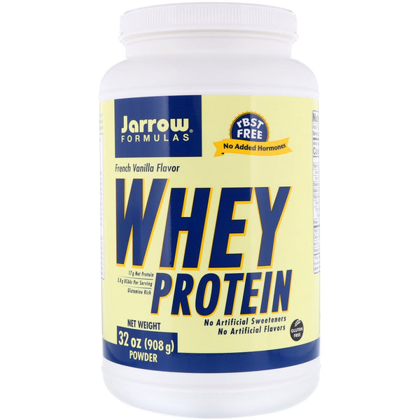 Jarrow Formulas, Whey Protein, French Vanilla, 2 lbs (908 g) - The Supplement Shop